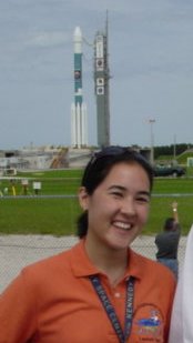 Natacha Chough At NASA Shuttle Launch Photo