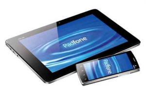 ASUS Padfone; the phone portion was designed by alumna Alice Chen