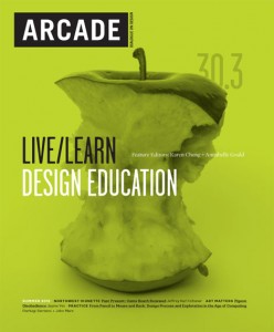 ARCADE 30.3 cover designed by Karen Cheng and Annabelle Gould, 2012