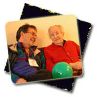 Photo of Thomas Garfat and Henry W. Maier