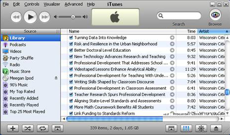 Working with Audio: Converting Audio in iTunes