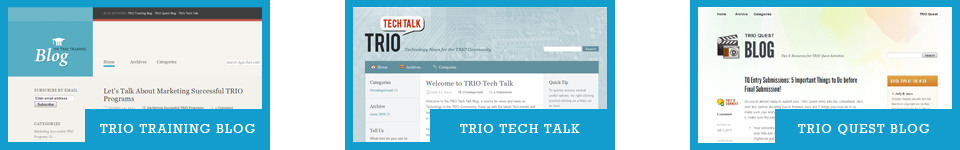 Other UWTRIO Blogs