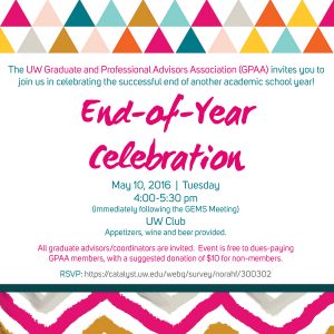 GPAA End of year celebration 5.10