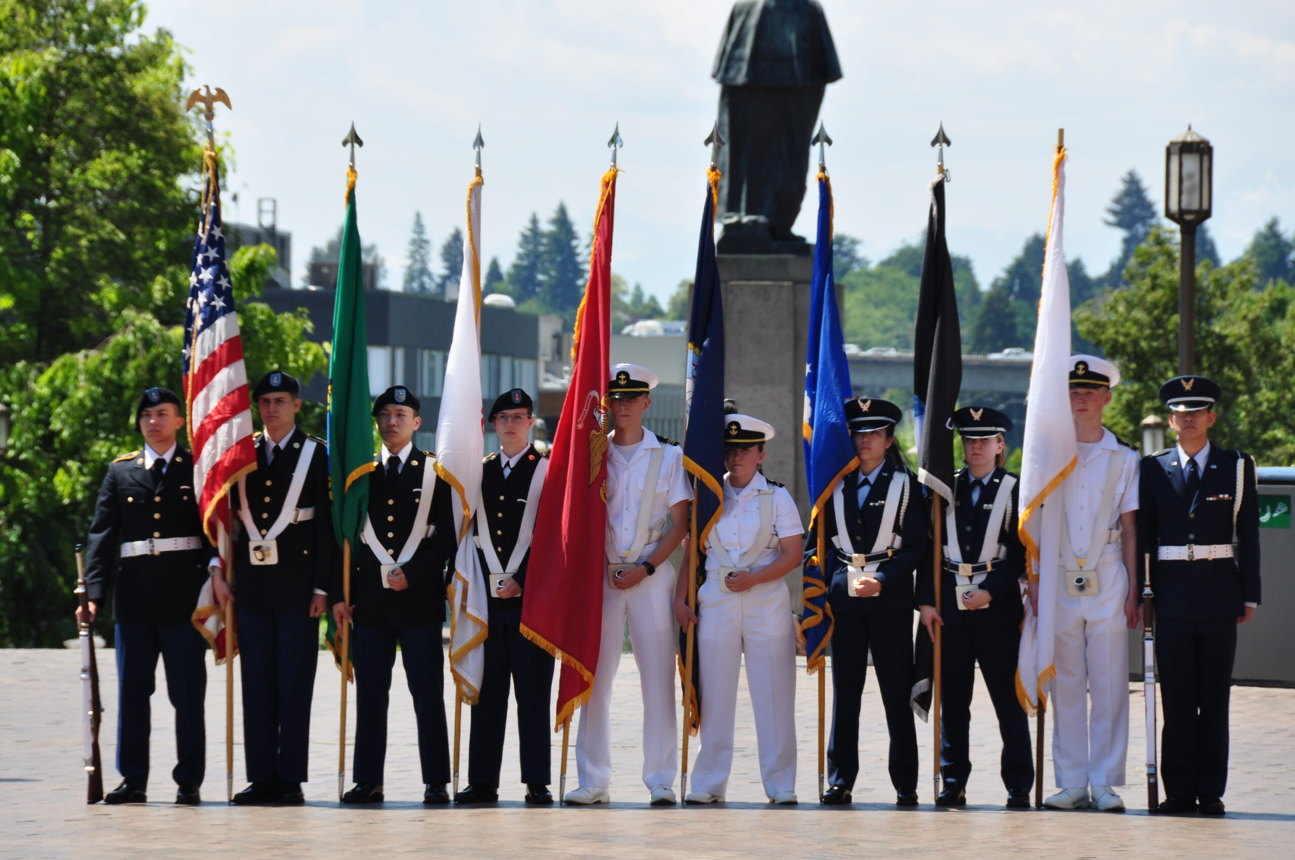 The Why of the Military Color Guard – JROTC and the State Flag