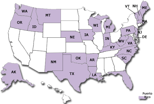 U.S. Map