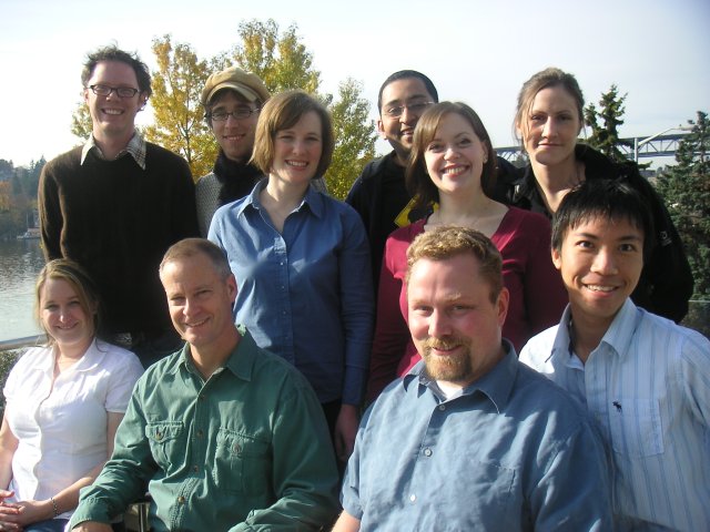 Picture of the members of the Atkins group