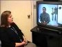 Still image from video of clinical consultation.