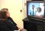 Still image from video of clinical consultation.