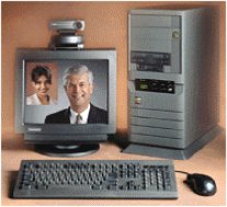 Example of desktop unit hardware.