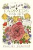 Hand drawn flyer for Queen Anne Farmers market featuring flowers of different types and colors.