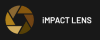 Circle with interconnecting shades of brown on a black background. White text to the right reads "iMPACT LENS"