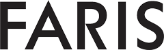 Bold black text logo that reads "FARIS"