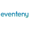 blue text on white background that reads "eventeny"