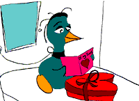 [Cartoon: Shantelle reading a Valentine]