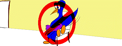 [Cartoon: No spanking]