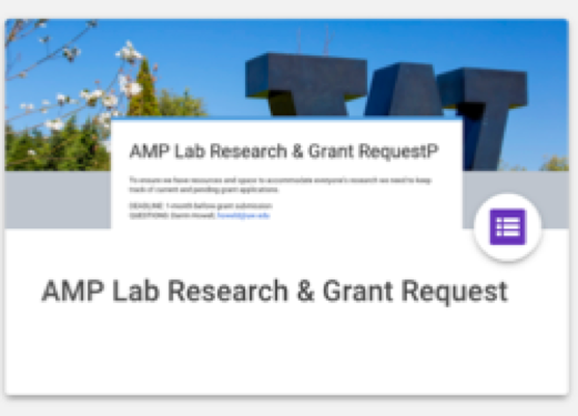 Research Logistics | AMP Lab: Amplifying Movement & Performance