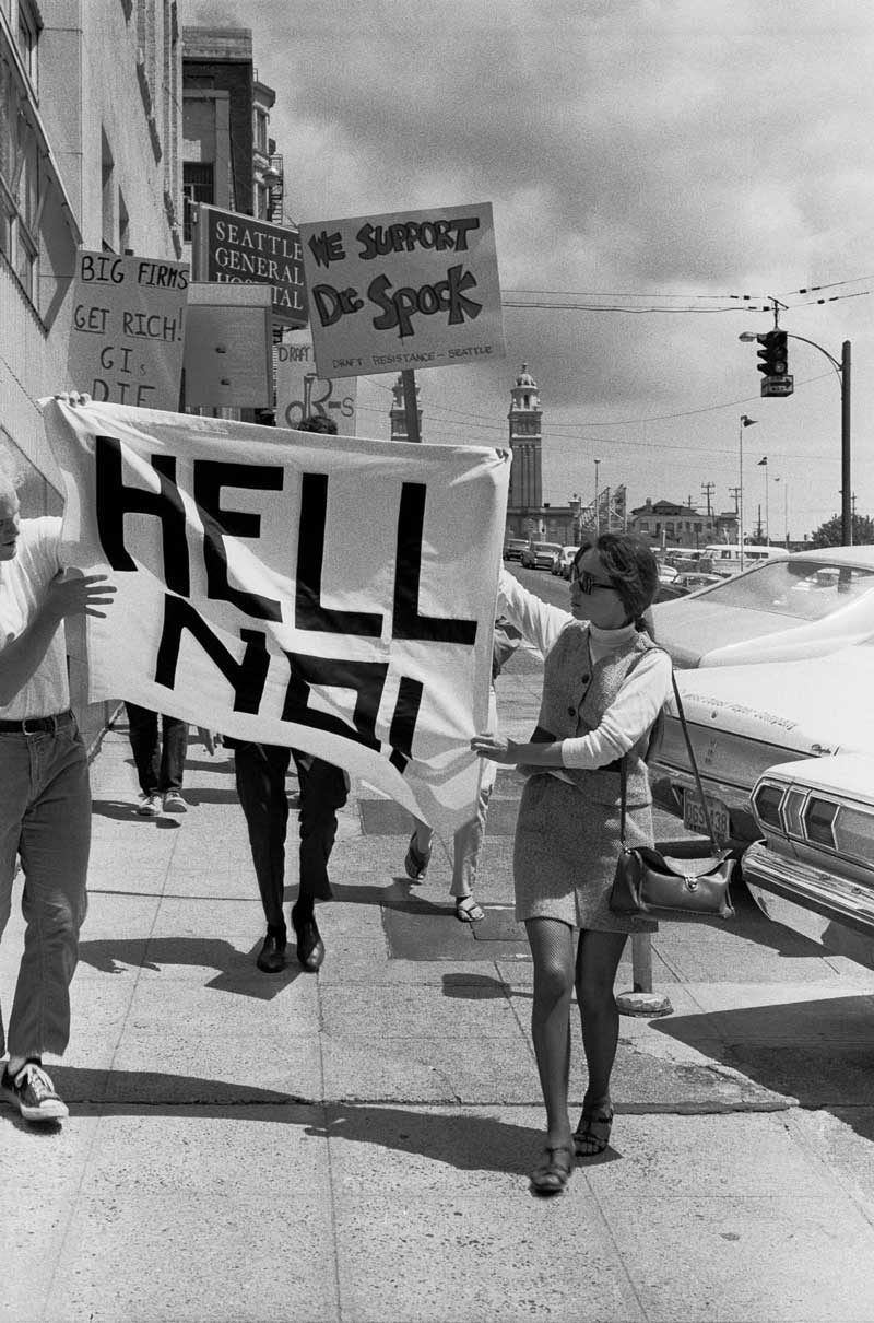 anti war rally venice beach 1968