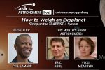 How to Weigh an Exoplanet: Ask the Astronomers Live!