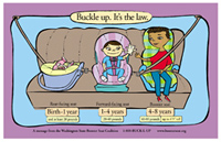 Washington State Booster Seat Coalition Educational Materials - Washington State Child Seat Laws
