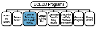 UCEDD organization chart