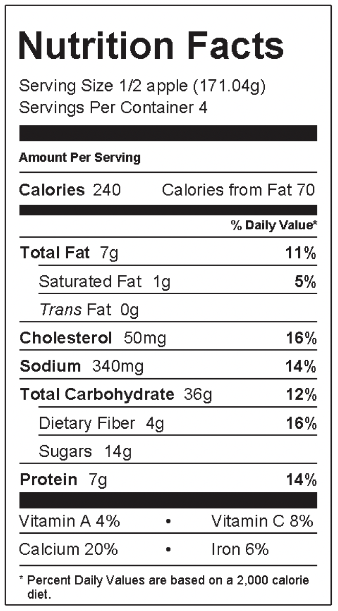 apple-pancake-rings-nutrition