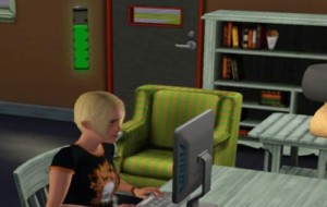 sims_3_writing1 Progress toward writing skill, Sims3 (EA, 2009)