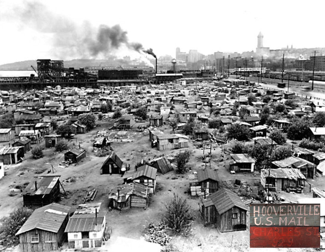 the great depression shanty towns