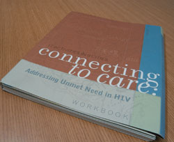 Photo of connecting to care book