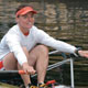 Photo of Dr. Jennifer Deviine rowing