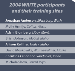 2004 WRITE Participants