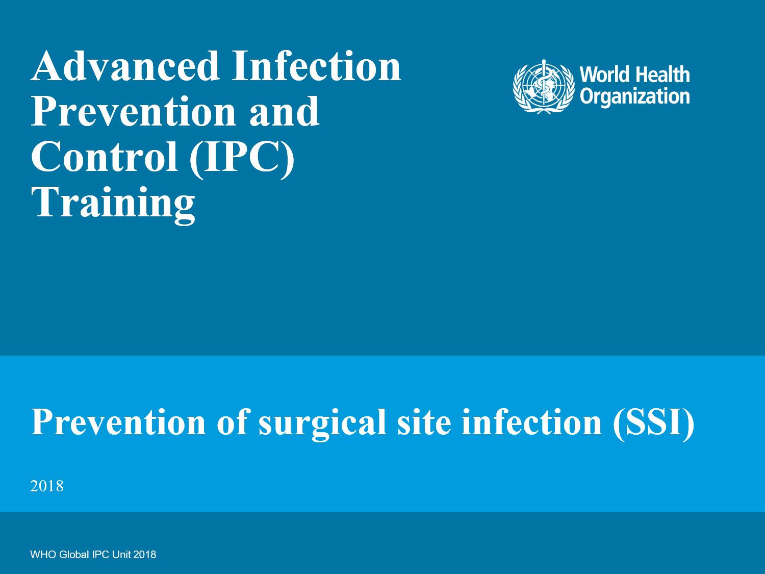 Prevention of SSI slide