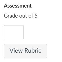 View Rubric in Speedgrader