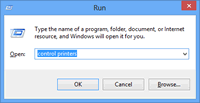 image of run window