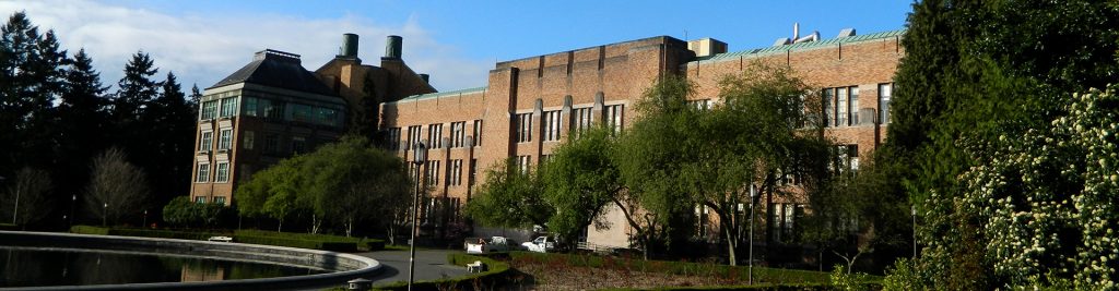 Picture of the Bagley Hall building at the University of Washington in Seattle USA