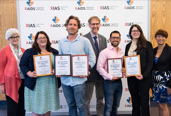 Laurén Gómez awarded young investigator prizes at the 2022 International AIDS Society Conference