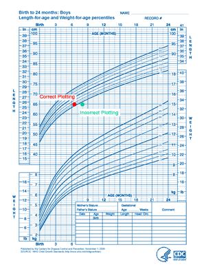 6 Month Growth Chart