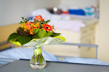 benefits of flowers in hospital rooms
