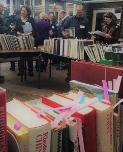 shoppers at the 2017 opening night event