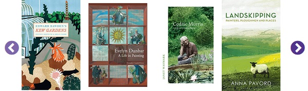 a selection of art-related books