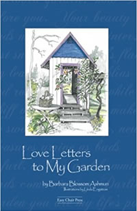 Love letters to my garden  book cover