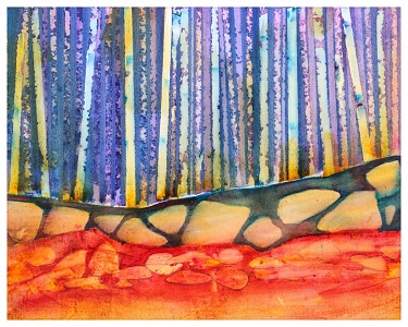 On the Bluff, Oregon Coast by Rosemary 
Washington