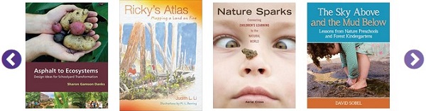 selection of outdoor learning book covers