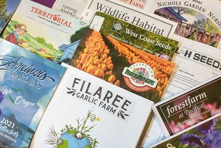 selection of current Pacific Northwest catalogs