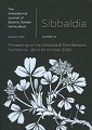 volume 20 of Sibbaldia