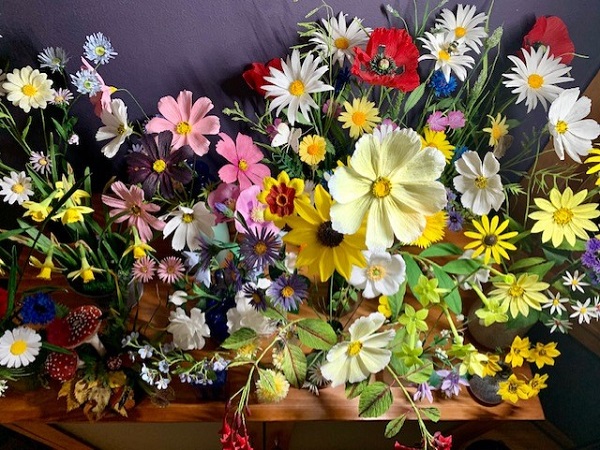 The Artist's Work Bench by Christina Hanson