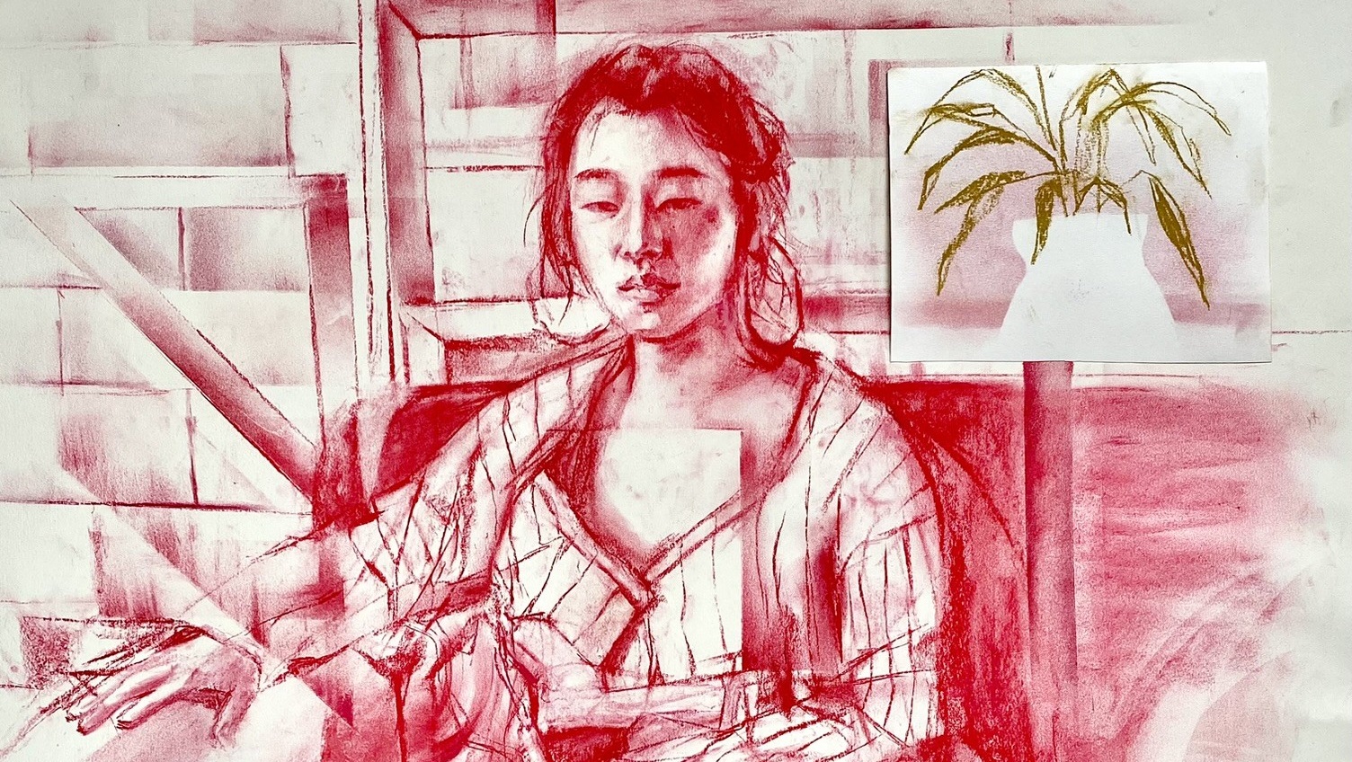 Detail from Conversations with Hae by Lila Thomas, 2024