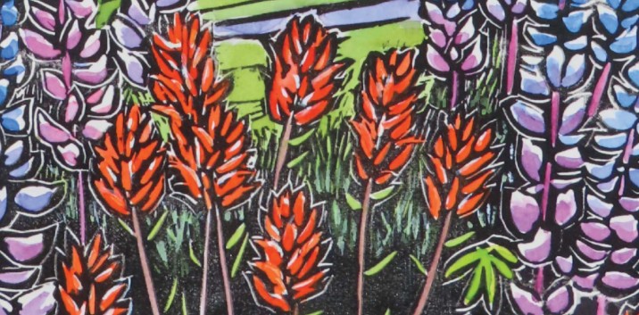detail from Wildflowers of the West by Molly Hashimotosee it