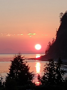 Whiskey Creek sunset by Laura Blumhagen