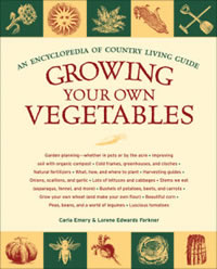 Growing your own vegetables book cover