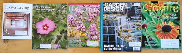 selection of Miller Library magazines